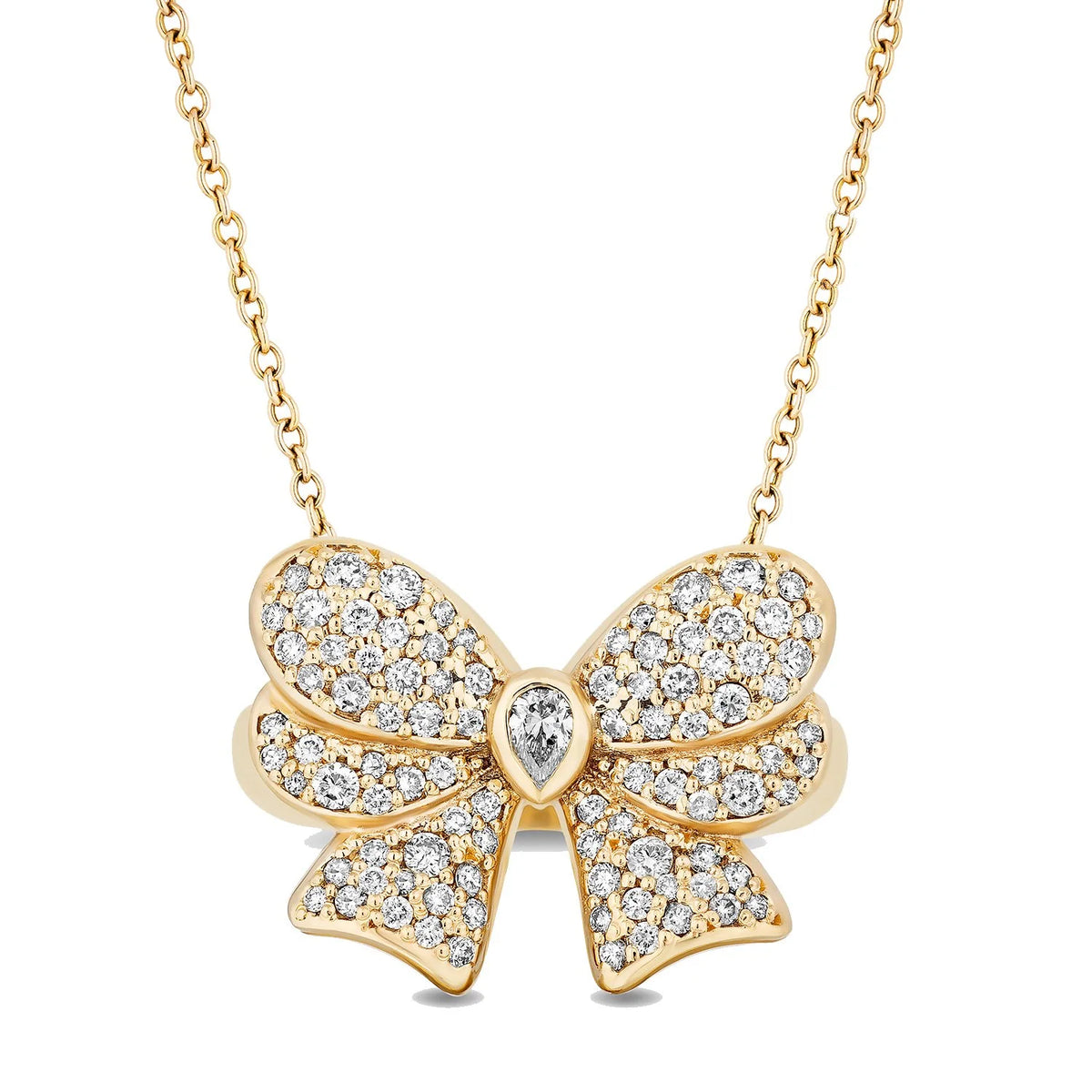 Sunny Bow Necklace