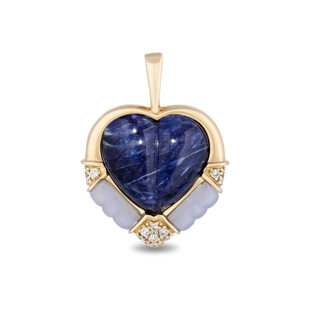 DNA Heart Pendant