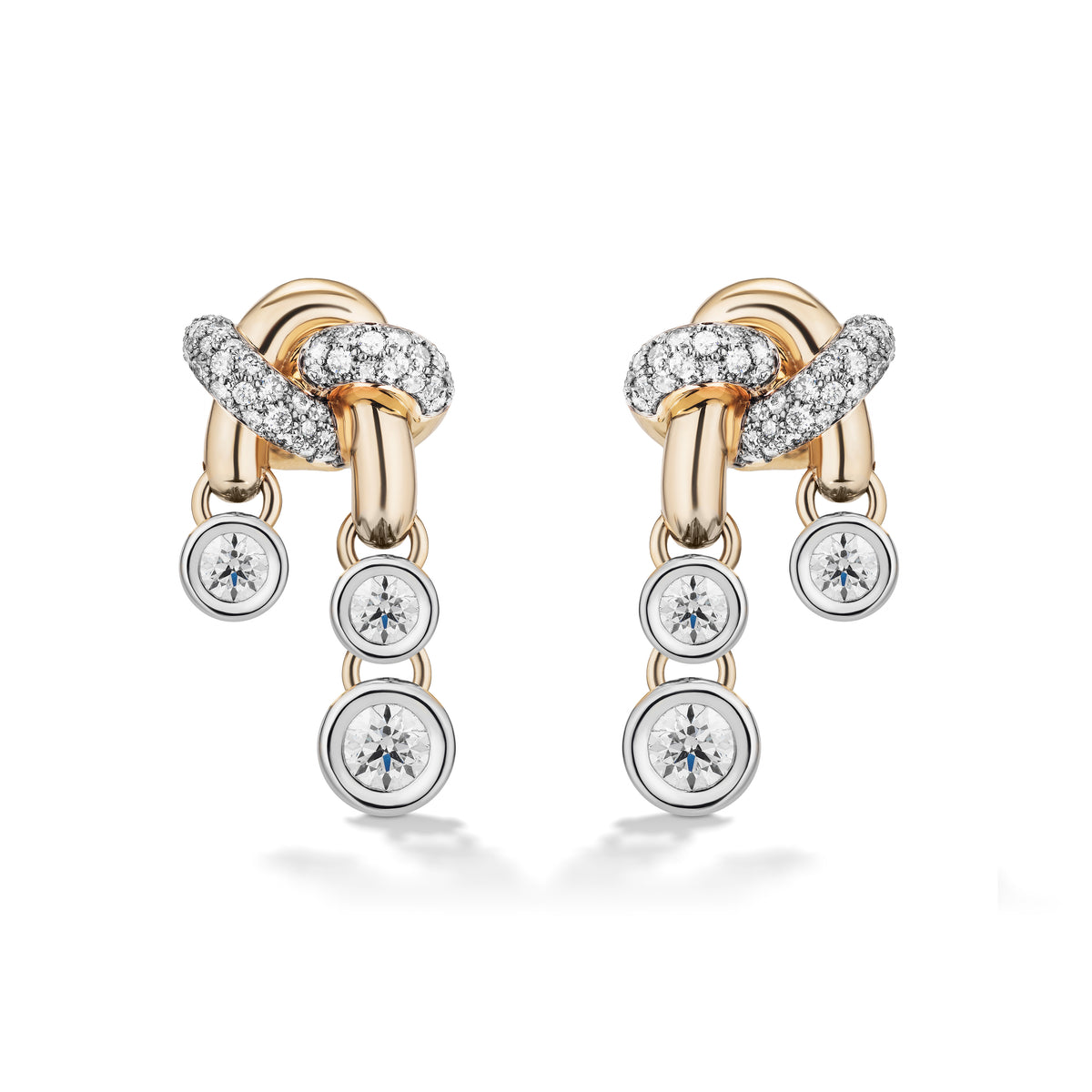Diamond Tangled Dangles