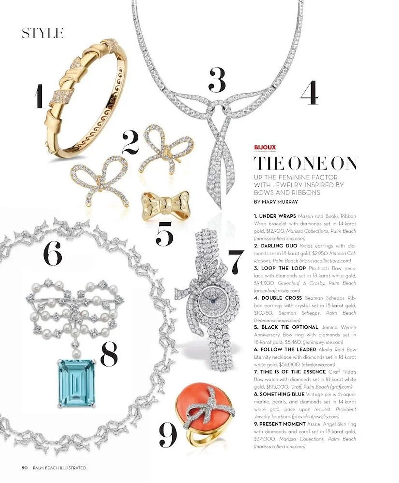 Image of various jewelry pieces including rings, earrings, necklaces, and a ring decoratively labeled with numbers 1 to 9.