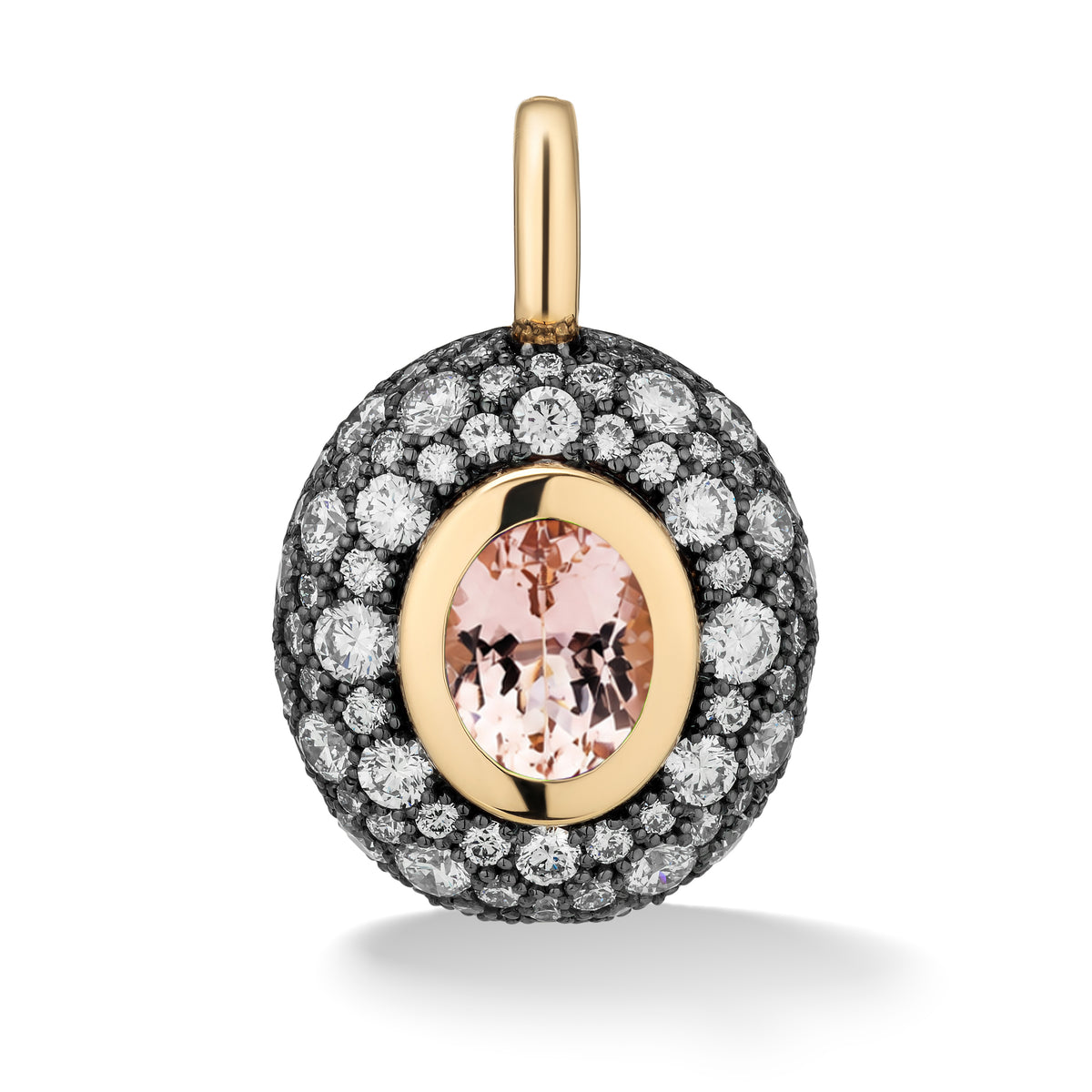 Floret Large Oval Pendant
