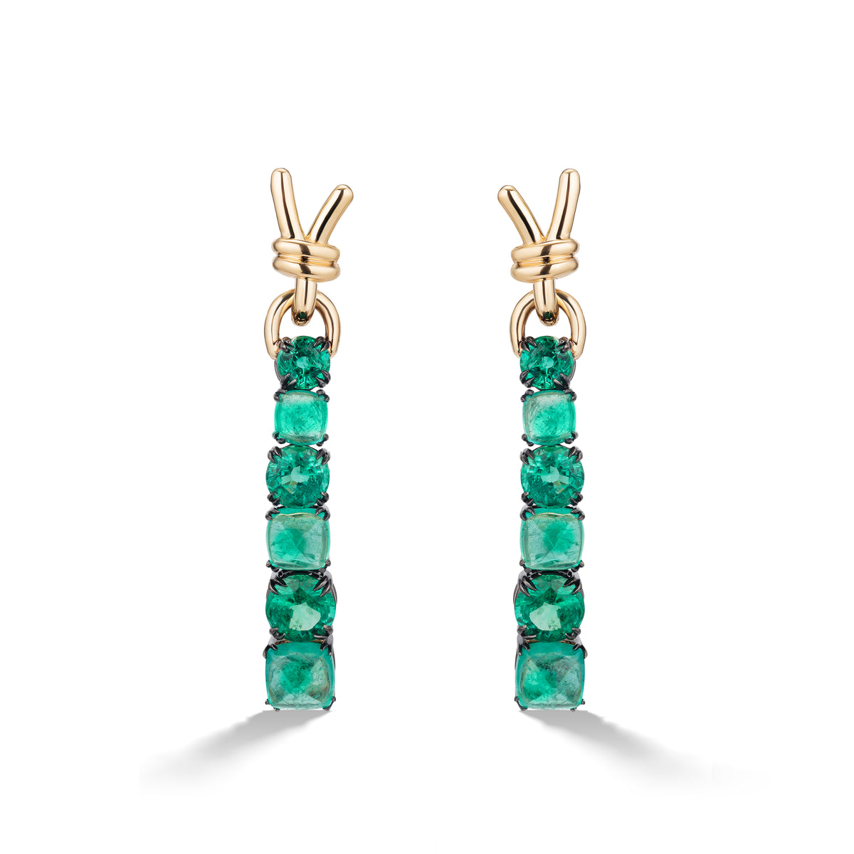 Tangled Emerald Drops